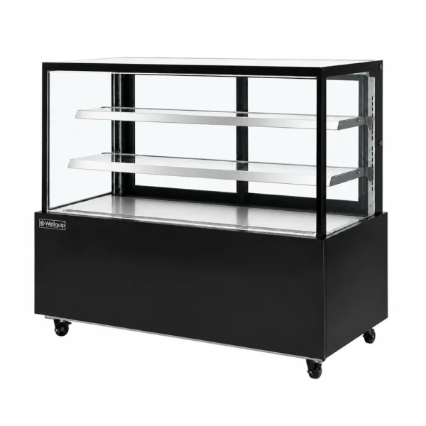 3-tier cake showcase fridge with LED lighting