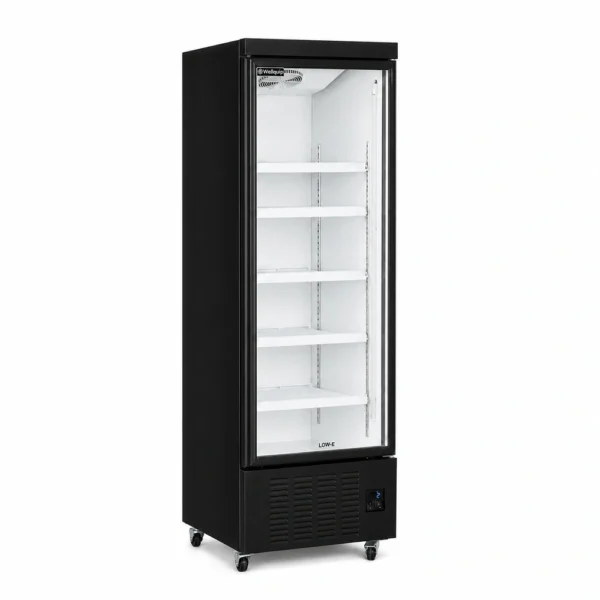 550L commercial glass door display fridge for supermarkets