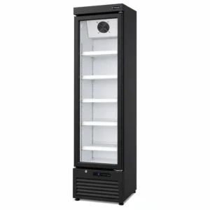 One door retail display fridge with LED lighting