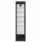 Slimline upright beverage fridge front view