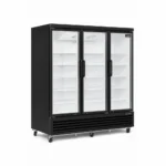 3 door commercial glass door display fridge for supermarkets
