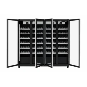 4 door display fridge with Low-E glass