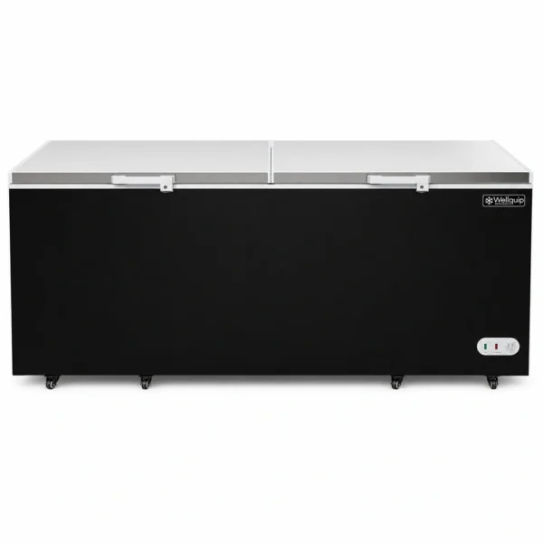 Wellquip KF100D chest freezer front view