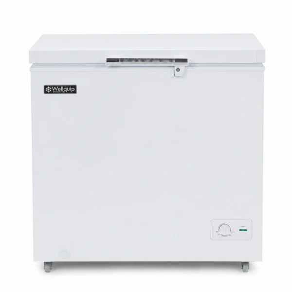 Commercial freezer with freezer and chiller settings