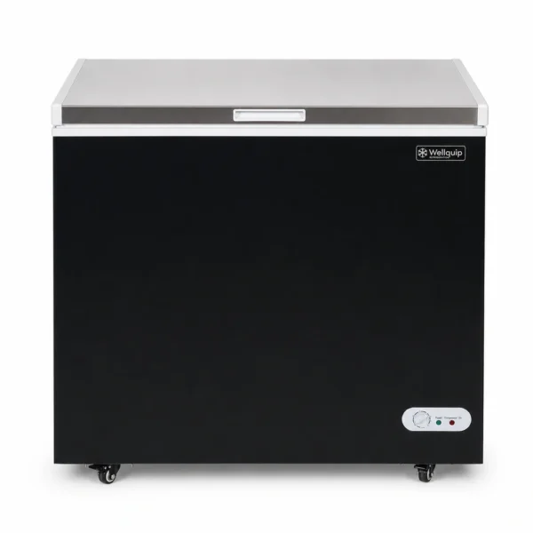 Wellquip KF20S chest freezer front view