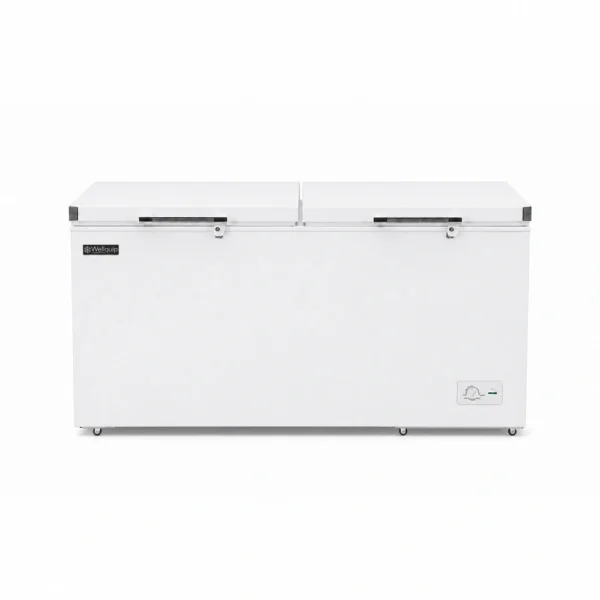 Commercial freezer with freezer and chiller settings