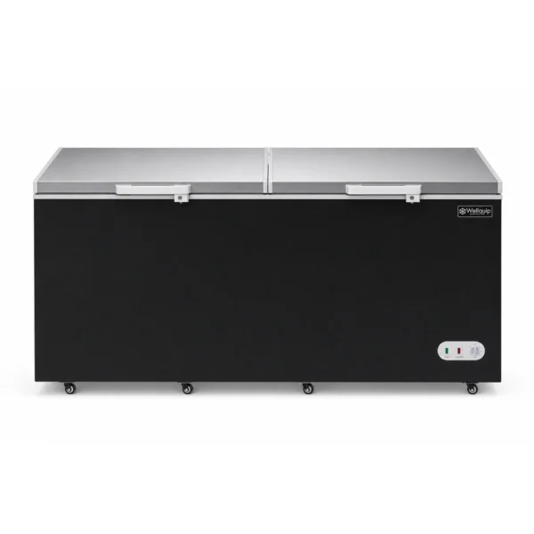 Wellquip KF70D chest freezer front view