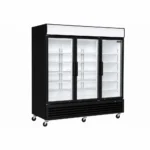 2090L commercial glass door display fridge for supermarkets