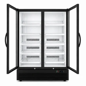 Retail display fridge for convenience store aisles