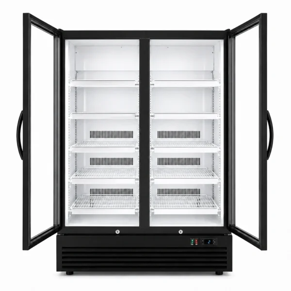 Retail display fridge for convenience store aisles