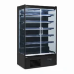 Commercial multideck display fridge with glass doors