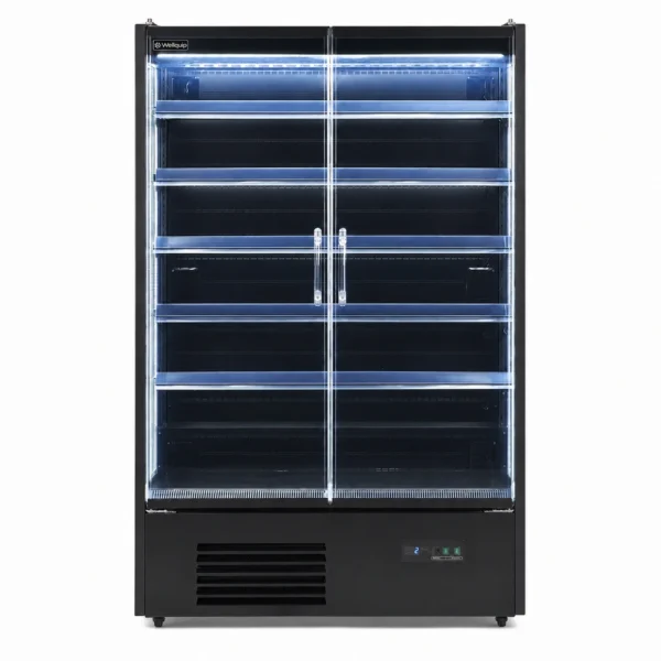 Wellquip MD2X multideck fridge with LED lighting
