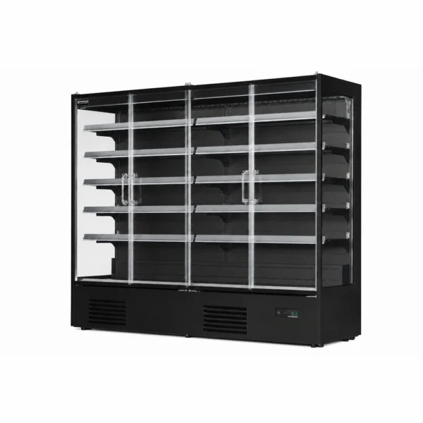 Wellquip 2600L 4 door multideck display fridge MD4X