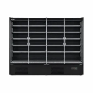 2600L retail display fridge for supermarkets
