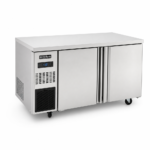 Stainless steel under bench freezer for compact kitchens