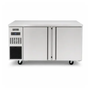 405L commercial kitchen under bench freezer front view