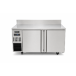 440L commercial kitchen freezer with splashback worktop