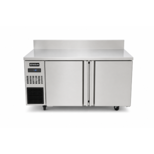 440L commercial kitchen freezer with splashback worktop