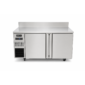 440L commercial kitchen freezer with splashback worktop