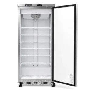 One door commercial upright freezer with adjustable shelves