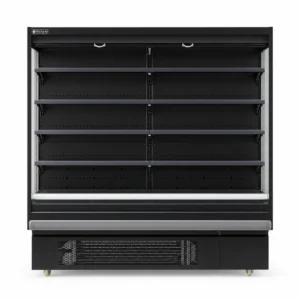 1900L retail open display fridge for supermarkets