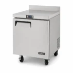 Wellquip USCB18 180L bench freezer with splashback